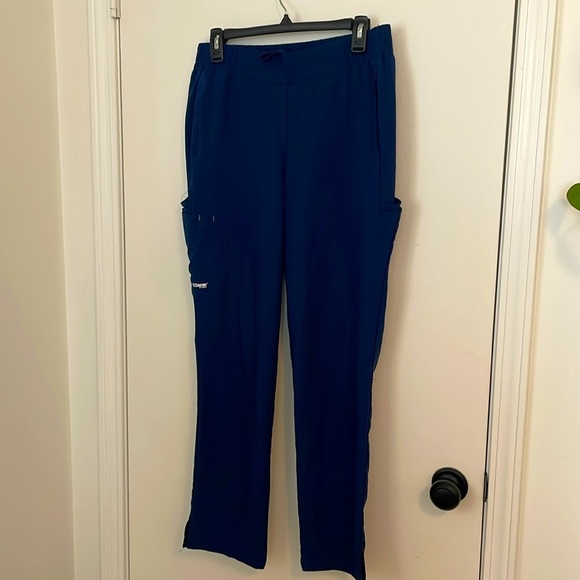 Greys Anatomy Navy Blue Scrub Pants - Picture 1 of 5